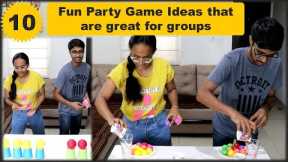 10 fun party game ideas that are great for groups | indoor games for party | games for party