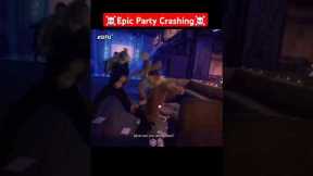 Epic Party Crashing! 👊🥳 #gaming  #games #fighting #sifu #playstation #batterup #shorts #support #fun