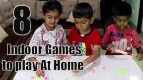 8 Indoor Games for kids | Children games to play at home