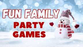 EPIC FAMILY PARTY CHRISTMAS GAMES! FUN TRADITIONS FOR ALL AGES!