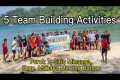 5 TEAM BUILDING ACTIVITIES (BEACH