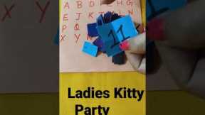 Kitty party games/kitty games/Birthday party games#shorts