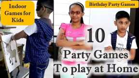 10 Birthday Party Games for Kids | Best Birthday Games for Kids and Adults | Birthday Games (2021)