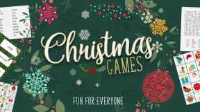 THESE CHRISTMAS PARTY GAMES GUARANTEE YOU'LL HAVE FUN! [FAMILY FRIENDLY]