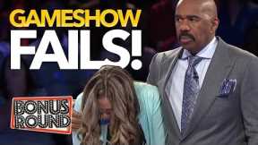 BIGGEST GAMESHOW FAILS EVER! Family Feud, Match Game, Celebrity Name Game! Bonus Round