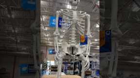 Halloween @lowes 2024 🎃 #loweshalloween #halloweendecor #skeleton