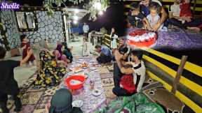 Nomadic Life: Hamid's Birthday Party at the Farm and Installing Izogam on the Roof 🎉🏕️🛠️