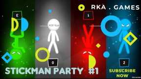 Stickman party 🎉 #stickman #party #rkagames #gaming