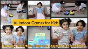 10 Indoor games for kids | Games for Toddlers | Party games for preschool kids |Children's day(2024)