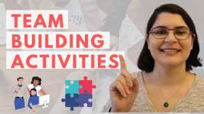 5 Community-Building/Team-Building Activities