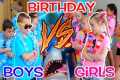 BOYS vs GIRLS! Twins Birthday Party