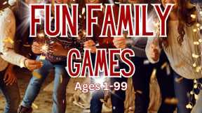 FAMILY CHRISTMAS PARTY GAMES | FUN AND HILARIOUS GAMES FOR ALL AGES